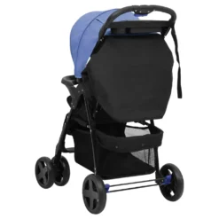 VidaXL 3-in-1 Kinderwagen Marineblau Und Schwarz Stahl -lionelo || HAUCK || Kinderkraft Verkäufe 8d9f75f33deba56c6ee058057891ffb4