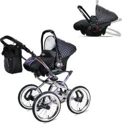 Bergsteiger Venedig Nostalgie / Retro Kinderwagen, 3-in-1 Kombikinderwagen, Megaset 10-teilig Inkl. Babyschale, Babywanne, Sportwagen Und Zubehör -lionelo || HAUCK || Kinderkraft Verkäufe 8f26a02e8ecd5d48a06923d1c6cafe54