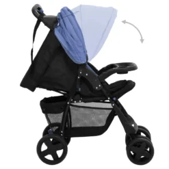 VidaXL 3-in-1 Kinderwagen Marineblau Und Schwarz Stahl -lionelo || HAUCK || Kinderkraft Verkäufe 9002e326f64bcafd31be8577c1a606b5