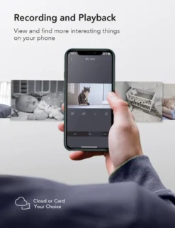 Nooie IPC007 Babyphone Mit Kamera 1080P - Zwei-Wege-Audio - Nachtsicht Bewegung - Sound Detection - 2.4G WiFi Home Security Camera Für Baby Nanny ältere Menschen Und Haustier Überwachung - Arbeitet Mit Alexa -lionelo || HAUCK || Kinderkraft Verkäufe 927ab8d47ee1547f1f3ce96e7da82d3d