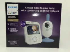 Philips AVENT SCD843/26 Video-Babyphone 3,5 Zoll Display Weiß-grau