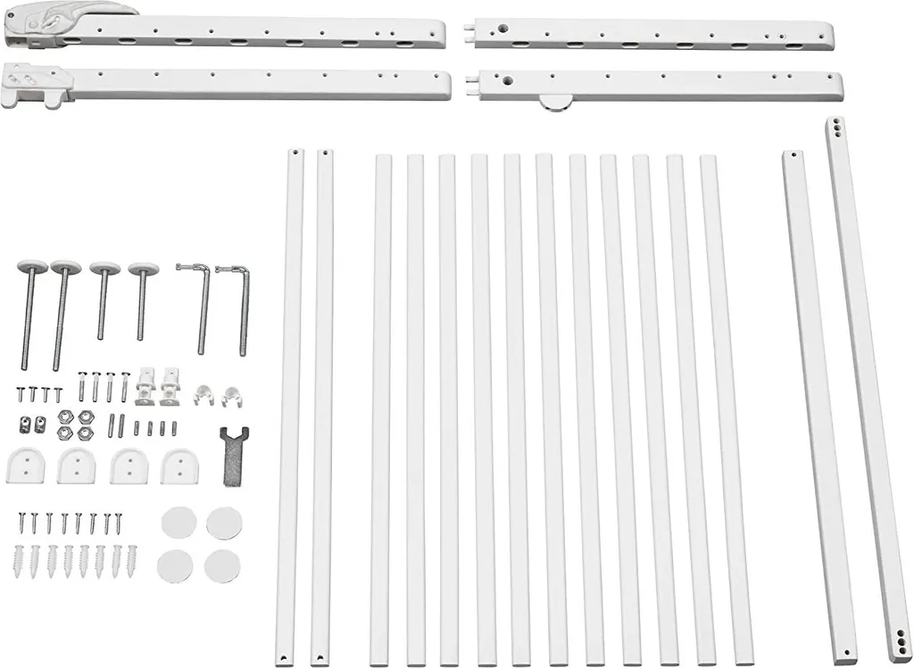 Badabulle Türschutzgitter/ Treppengitter Deco Pop - Weiß, Schraub- Oder Druckbefestigung (63,5-106 Cm) - B025225 5 Badabulle Türschutzgitter/ Treppengitter Deco Pop - Weiß, Schraub- Oder Druckbefestigung (63,5-106 Cm) - B025225 - Image 5