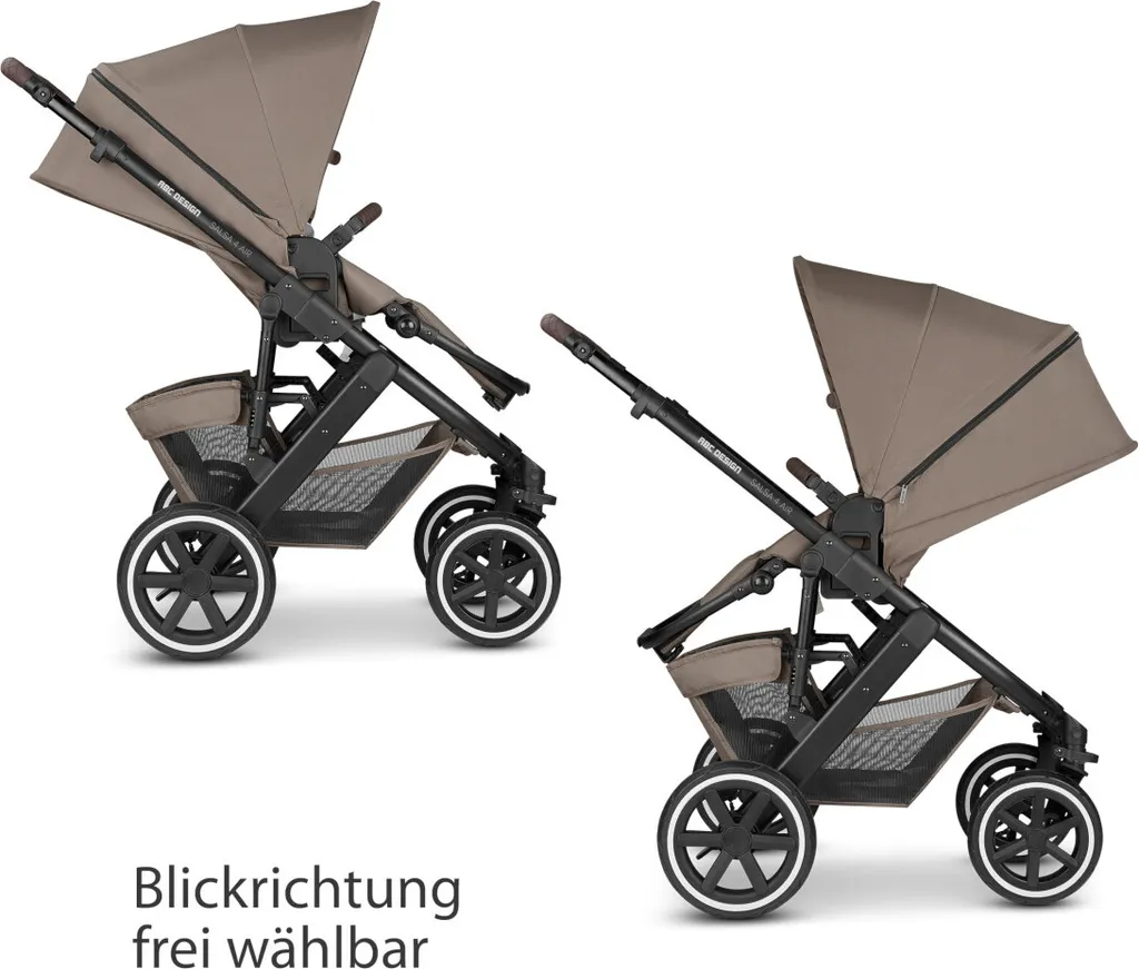 ABC Design Salsa 4 Air Kombikinderwagen Starter Set Pure (G2) Kollektion 2023 - Farbe: Cream 16 ABC Design Salsa 4 Air Kombikinderwagen Starter Set Pure (G2) Kollektion 2023 - Farbe: Cream – Bild 16