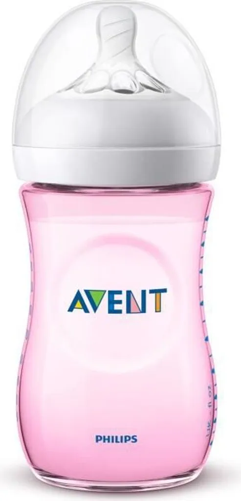 PHILIPS AVENT PHILIPS SCF034 / 17 Natural 2.0 Babyflasche - 260ml - Rosa 4 PHILIPS AVENT PHILIPS SCF034 / 17 Natural 2.0 Babyflasche - 260ml - Rosa - Image 4