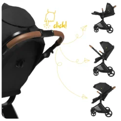 Skiddoü Kinderwagen 2 In 1 Nasjo, Leichter Buggy Und Babywanne, Robuste Aluminiumrahmen, Kompakte Größe, Blockademöglichkeit Der Vorderräder, Handbremse, Belüftungssystem, Schwarz -lionelo || HAUCK || Kinderkraft Verkäufe 9ed29025616be548ad70b98fd40cddf4