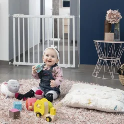 Badabulle Türschutzgitter/ Treppengitter Deco Pop - Weiß, Schraub- Oder Druckbefestigung (63,5-106 Cm) - B025225 13 Badabulle Türschutzgitter/ Treppengitter Deco Pop - Weiß, Schraub- Oder Druckbefestigung (63,5-106 Cm) - B025225 -lionelo || HAUCK || Kinderkraft Verkäufe a01508340d8372ea53fbca5f44af7cad