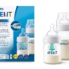 Philips Avent Anti-colic Flaschen-Set Mit AirFree Ventil SCD809/01, 2 Flaschen - 125ml & 260ml, Transparent