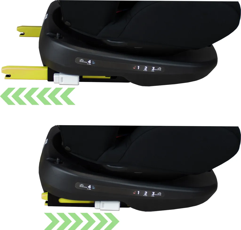 XOMAX 916 Auto Kindersitz Mit 360° Drehfunktion Und ISOFIX Für Kinder Von 0 - 36 Kg (Klasse 0, I, II, III) Farbe Schwarz/Grau 3 XOMAX 916 Auto Kindersitz Mit 360° Drehfunktion Und ISOFIX Für Kinder Von 0 - 36 Kg (Klasse 0, I, II, III) Farbe Schwarz/Grau - Image 3