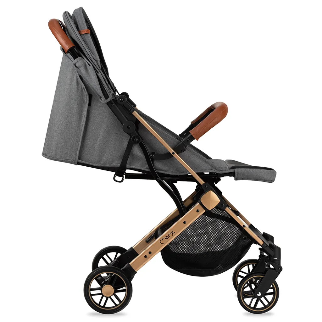 Leicht Buggy Klein Zusammenklappbar Kinderwagen Mit Liegeposition MoMi ESTELLE Grau 4 Leicht Buggy Klein Zusammenklappbar Kinderwagen Mit Liegeposition MoMi ESTELLE Grau – Bild 4