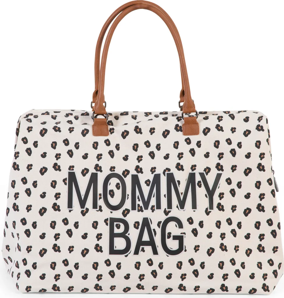 Childhome Mommy Bag Gross Canvas Leopard; Cwmbbleo 1 Childhome Mommy Bag Gross Canvas Leopard; Cwmbbleo