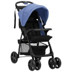 VidaXL 3-in-1 Kinderwagen Marineblau Und Schwarz Stahl -lionelo || HAUCK || Kinderkraft Verkäufe ace0f0cc6c8dec90f80cc2de5eca0ae3