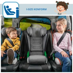 WALSER Auto-Kindersitz Noemi, Klappbarer Kinderautositz Mit Höhenverstellbarer Kopfstütze, ECE R129 , Mitwachsend 3 - 8 Jahre Anthrazit -lionelo || HAUCK || Kinderkraft Verkäufe af232458157993510b3ec174cfdd1270