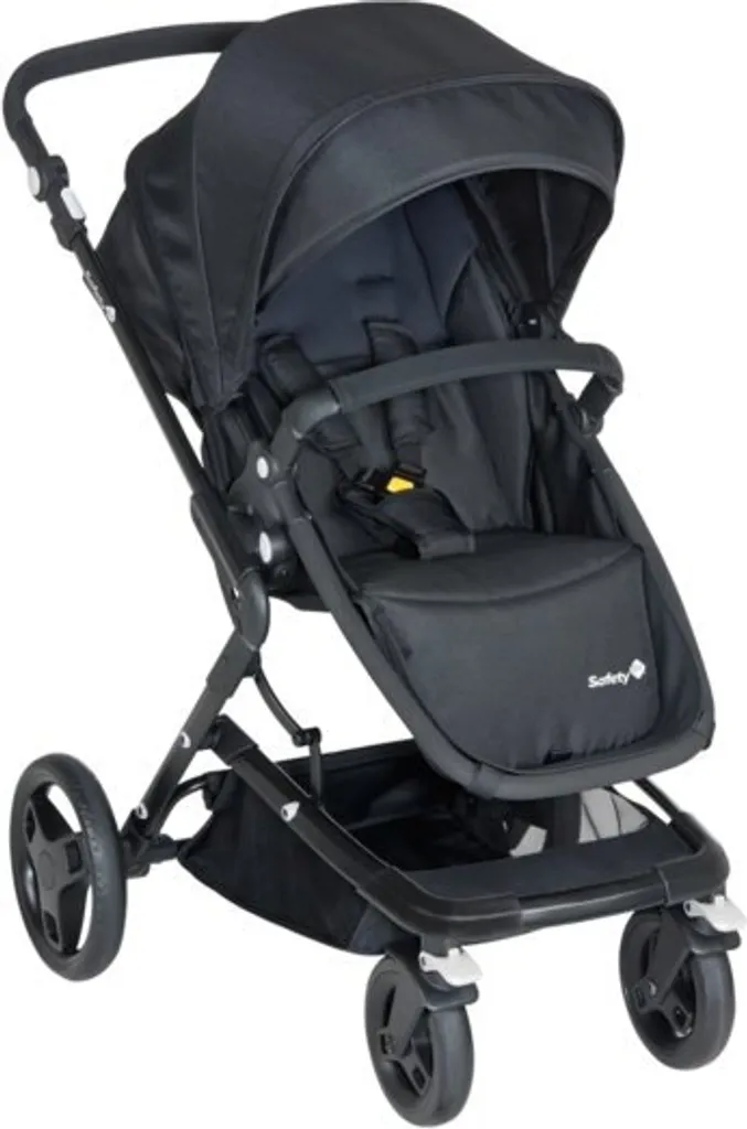 Safety 1st Kokoon Kinderwagen Mit Kinderwagenaufsatz Und Adapter Für Safety 1st Und Maxi-Cosi Babyschalen - Full Black (schwarz) 2 Safety 1st Kokoon Kinderwagen Mit Kinderwagenaufsatz Und Adapter Für Safety 1st Und Maxi-Cosi Babyschalen - Full Black (schwarz) – Bild 2