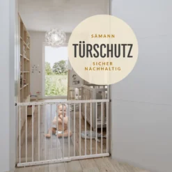 Sämann® Türschutzgitter 62-110 Cm | Treppenschutzgitter Ohne Bohren Ohne Tür | Zum Klemmen | Klemmgitter -lionelo || HAUCK || Kinderkraft Verkäufe b29dcafc4a37db54b0558933b3541671