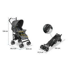 Lionelo Elia Buggy Klein Zusammenklappbar Kinderwagen Buggy Bis 15 Kg Rücken Und Fußstützenverstellung Hinterradbremse Moskitonetz Beinwärmer Einkaufskorb -lionelo || HAUCK || Kinderkraft Verkäufe b3c50970f9a44fc4debacbd740339d78