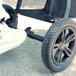 Daliya® VARIYO Buggy Kinderwagen Jogger XXl Sonnenverdeck Lederbezug Kautschuk Hartgummi Räder ( Set M, Grau ) -lionelo || HAUCK || Kinderkraft Verkäufe b3d85b1a6135a512698a0a9fc2f34dd2