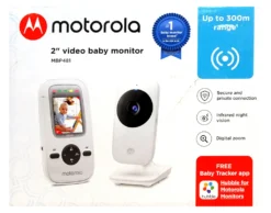 Motorola MBP481 Babyphone Mit Kamera, Nachtsicht Und Mikrofon - Baby Monitor 2" Display - Bis 300 M Reichweite - Weiß/Grau -lionelo || HAUCK || Kinderkraft Verkäufe b448bf173d261c8a6006a204aef7693c