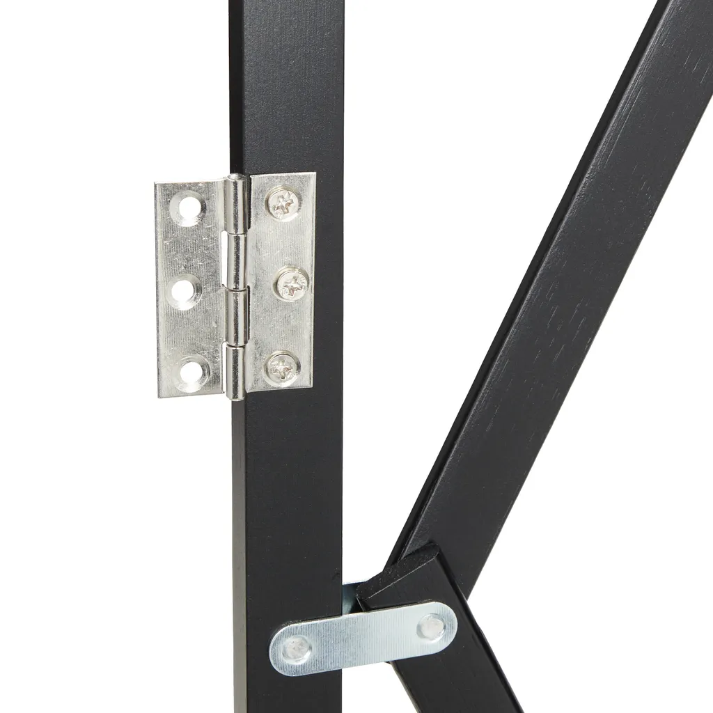 Relaxdays Ausziehbares Hundeabsperrgitter Schwarz 8 Relaxdays Ausziehbares Hundeabsperrgitter Schwarz – Bild 8