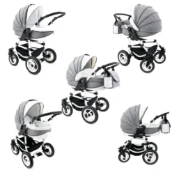 Tabbi ECO LN | 3 In 1 Kombi Kinderwagen Set | Hartgummireifen | Farbe: Grey -lionelo || HAUCK || Kinderkraft Verkäufe b55a26084ab7b95b191a31674930dfc0
