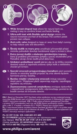 PHILIPS AVENT Avent Natural Flasche Kinderflasche 125 Ml -lionelo || HAUCK || Kinderkraft Verkäufe b60b67a79b74305103167e133b682853