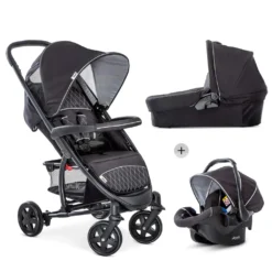 Hauck Malibu 4, Betthimmel, Reisesystem-Babywagen, Beide Geschlechter, Feste Räder, Faltbar, Schwarz, Silber -lionelo || HAUCK || Kinderkraft Verkäufe b6a573e172c719a069fda83c1874e513