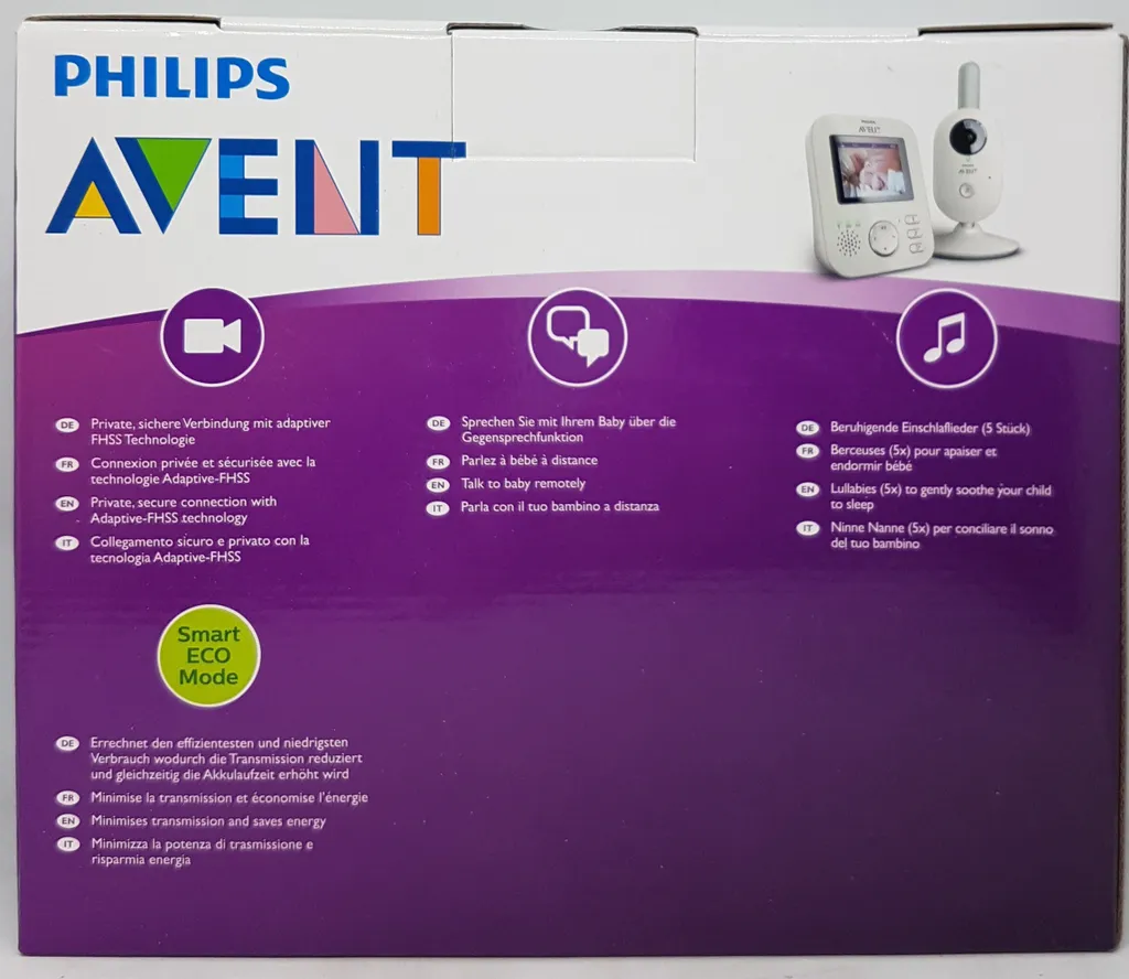 PHILIPS AVENT Digitales Video-Babyphone SCD 833/26 13 PHILIPS AVENT Digitales Video-Babyphone SCD 833/26 - Image 13