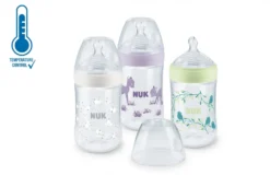 NUK 3x 260 Ml, Vorteilspack Purple And Green, Mit Temperature Control