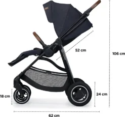 Kinderkraft Baby Kombi-Kinderwagen ALL ROAD, Grau Kombikinderwagen Babys 1. Jahr Kinderwagen Bayw1120 -lionelo || HAUCK || Kinderkraft Verkäufe c140bf976921954a5892cfd5843b5ea3