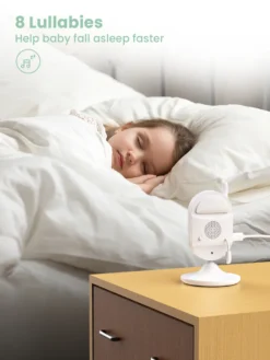 Yoton YB01 Babyphone Mit Kamera - Wireless Baby Monitor - 2,4-Zoll-Smart Baby Monitor Mit LCD-Bildschirm - Nachtsicht Baby Monitor - Temperaturüberwachung - 8 Schlaflieder - Zwei-Wege-Audio - Baby Monitor -lionelo || HAUCK || Kinderkraft Verkäufe c1d619a5bed2de4815c5c1c22a0e9682