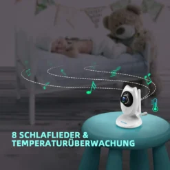 HeimVision Babyphone Mit Kamera, 4,3'' LCD Babyphone Video Baby Monitor Mit Nachtsicht, Baby Überwachung Mit Gegensprechfunktion, Temperaturüberwachung, Schlaflieder -lionelo || HAUCK || Kinderkraft Verkäufe c45c59d27a8a51869567ece9119921f6