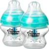 Tommee Tippee Closer To Nature Anti-colic X2 Clear 150 Ml
