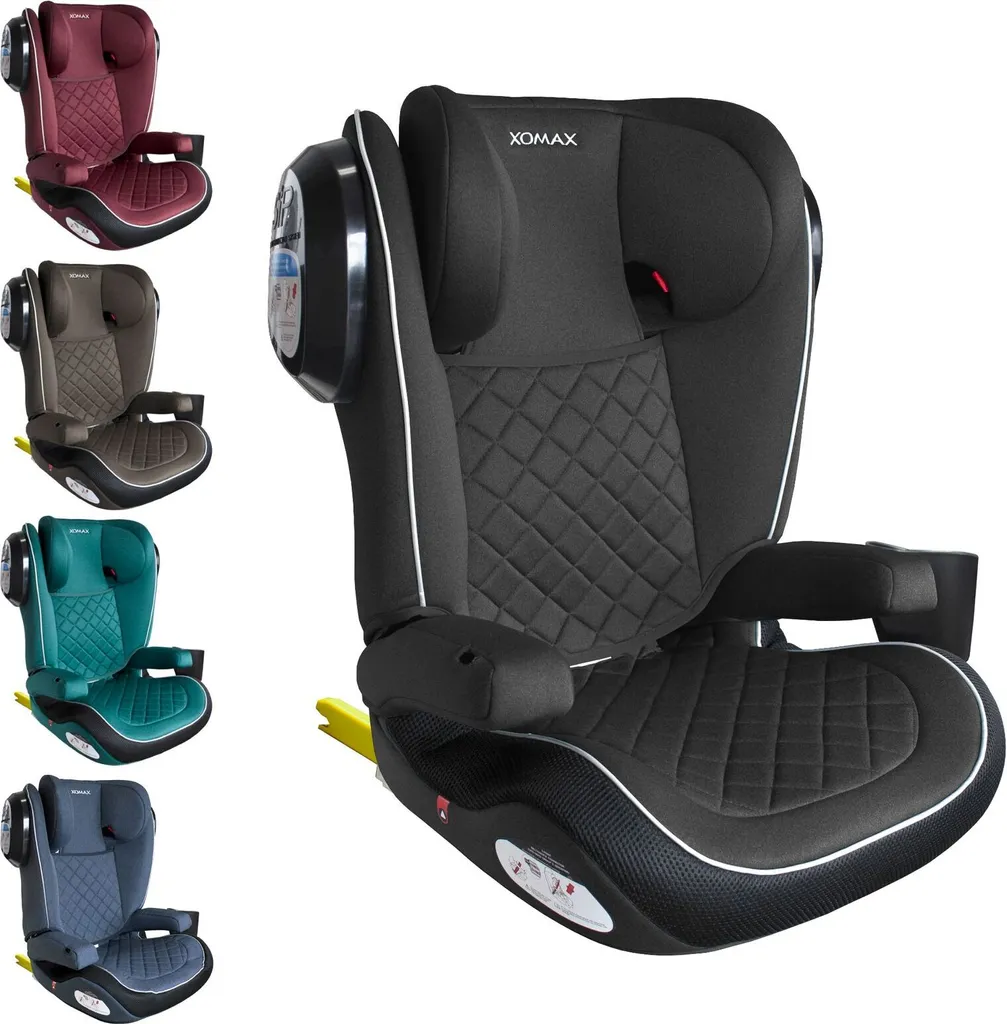 XOMAX A23 Auto Kindersitz Mit ISOFIX (Gruppe II, III) 15 - 36 Kg, Farbe:grey-black-sls 1 XOMAX A23 Auto Kindersitz Mit ISOFIX (Gruppe II, III) 15 - 36 Kg, Farbe:grey-black-sls