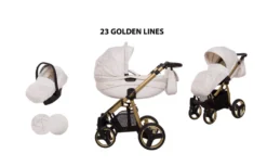 Kinderwagen Mommy Gold: Weiß-Gold Farbe: Weiß-Gold -lionelo || HAUCK || Kinderkraft Verkäufe cc7f4c21521fb977d0b94cfc8651a5ed