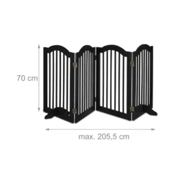 Relaxdays Schwarzes Absperrgitter 70 Cm Hoch -lionelo || HAUCK || Kinderkraft Verkäufe cea7be3e7534e6a577deb6a64ff366fb