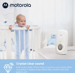 Motorola Nursery Baby Monitor - AM21 Audio - Weiß - Audioüberwachung - Hochempfindliches Mikrofon - ECO-Modus - DECT-Technologie - Bis Zu 300 Meter 19 Motorola Nursery Baby Monitor - AM21 Audio - Weiß - Audioüberwachung - Hochempfindliches Mikrofon - ECO-Modus - DECT-Technologie - Bis Zu 300 Meter -lionelo || HAUCK || Kinderkraft Verkäufe d19bb9d973be015d83d784f10d6c4a14