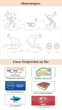Kinderwagen Retro 3 In 1 „Roan Emma“ (E-73) – Sportsitz, Autositz Und Mega Zubehör 15 Kinderwagen Retro 3 In 1 „Roan Emma“ (E-73) – Sportsitz, Autositz Und Mega Zubehör -lionelo || HAUCK || Kinderkraft Verkäufe d2843c978c79f2b92f955033dafb6219