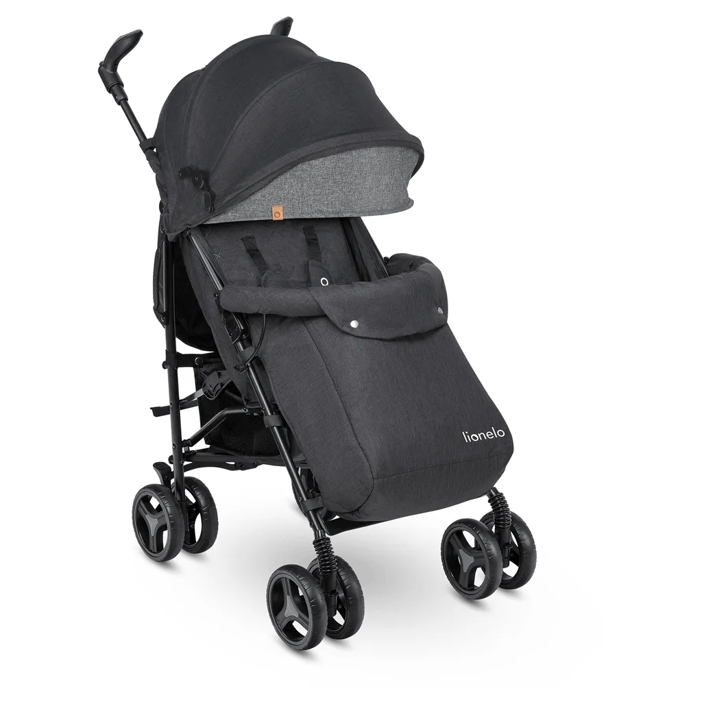 Lionelo Irma Buggy Klein Zusammenklappbar Reisebuggy Mit Liegeposition Schwarz 7 Lionelo Irma Buggy Klein Zusammenklappbar Reisebuggy Mit Liegeposition Schwarz – Bild 7