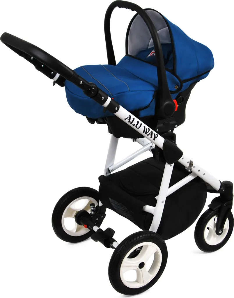 Kombikinderwagen Kinderwagenset 3in1 Kinderwagen, ALU WAY, Buggy Autositz Bottle Green 16 Kombikinderwagen Kinderwagenset 3in1 Kinderwagen, ALU WAY, Buggy Autositz Bottle Green – Bild 16