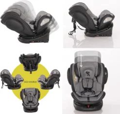 Lorelli Kindersitz Aviator SPS Isofix Gruppe 0+/1/2/3 (0 - 36 Kg) 0 - 12 Jahre Hellgrau -lionelo || HAUCK || Kinderkraft Verkäufe d717a5f57faacc4ffaa4e81a5e18af45