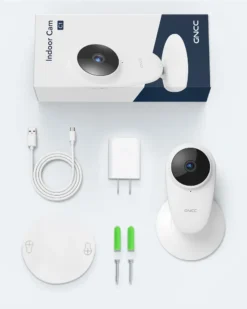 GNCC GC1 Babyphone Mit Kamera - 2MP Indoor WiFi Kamera 2.4G WiFi Für Kinder/Haustiere/Senioren Mit Monitor Und Geräuscherkennung - Nachtsicht - Zwei-Wege-Audio - Zwei Packs -lionelo || HAUCK || Kinderkraft Verkäufe d974432c666a540b0706f8803e2254c4