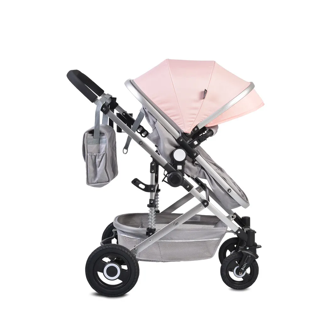 Moni Kinderwagen Ciara Tragetasche Sportsitz Wickeltasche Faltbar Sitz Umkehrbar Rosa 4 Moni Kinderwagen Ciara Tragetasche Sportsitz Wickeltasche Faltbar Sitz Umkehrbar Rosa - Image 4