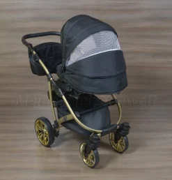 LUXUS Kombi Kinderwagen 3 In 1 Komplettset - Schwarz/gold R7 Gestell Gold -lionelo || HAUCK || Kinderkraft Verkäufe ddf81fec5ec15a492c82f1aa55143ac1