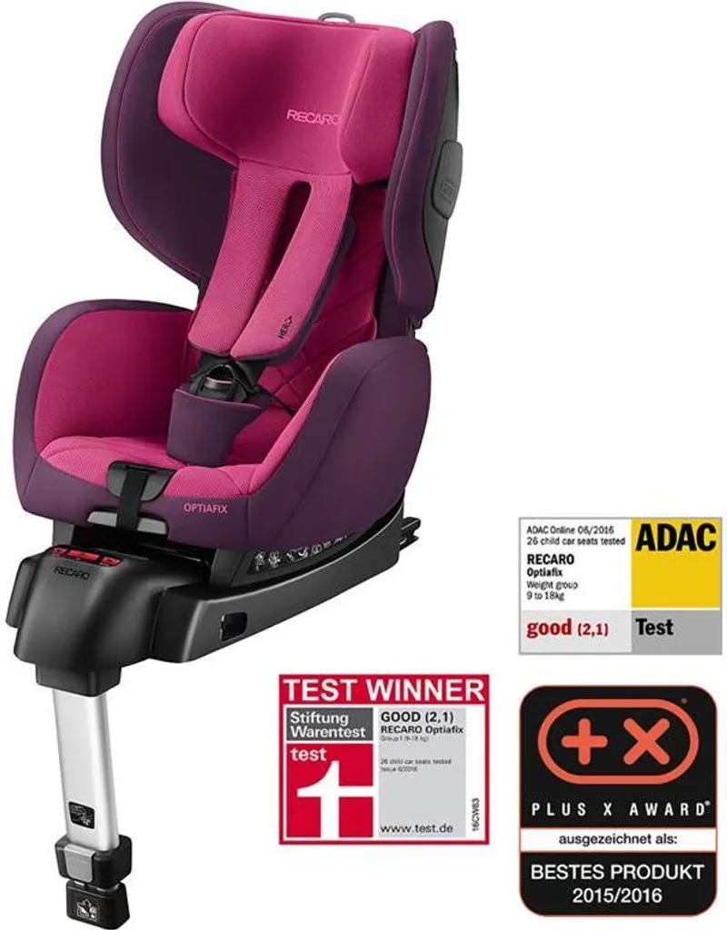Recaro Kindersitz Optiafix Autokindersitz Autositz Kinderautositz Power Berry 2 Recaro Kindersitz Optiafix Autokindersitz Autositz Kinderautositz Power Berry - Image 2