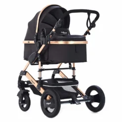 Daliya® Bambimo 2in1 Kinderwagen - Kombikinderwagen 9-Teiliges Set Incl. Babywanne & Sportsitz - Buggy - 1 Klick System - Aluminium Rahmen - Vollgummi Räder - Sonnenschutz - Getränkehalter - Farbe Schwarz -lionelo || HAUCK || Kinderkraft Verkäufe df974b625456ef6cef30beec670b8519