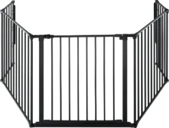 Tectake Kaminschutzgitter Agni Aus 5 Elementen Mit Sicherheitstür - Schwarz -lionelo || HAUCK || Kinderkraft Verkäufe dfb8e396c0ab7234f12b9833083d3f11