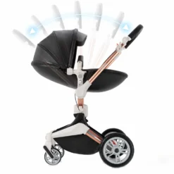 Daliya® TURNIYO 360° Premium 3in1 Kinderwagen Mit Sportsitz, Babywanne & Babyschale Buggy Kombikinderwagen (Schwarz) -lionelo || HAUCK || Kinderkraft Verkäufe e24703d7a939edd13c5f1317d9aeccea 1