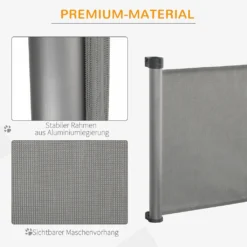 PawHut 140cm Treppenschutzgitter Ausziehbar Türschutzgitter Roll Einhand-bedienung Türgitter Treppenschutz Absperrgitter Für Hund Türschutz Grau -lionelo || HAUCK || Kinderkraft Verkäufe e3169c4a4916b5ef53d8e95b90277333