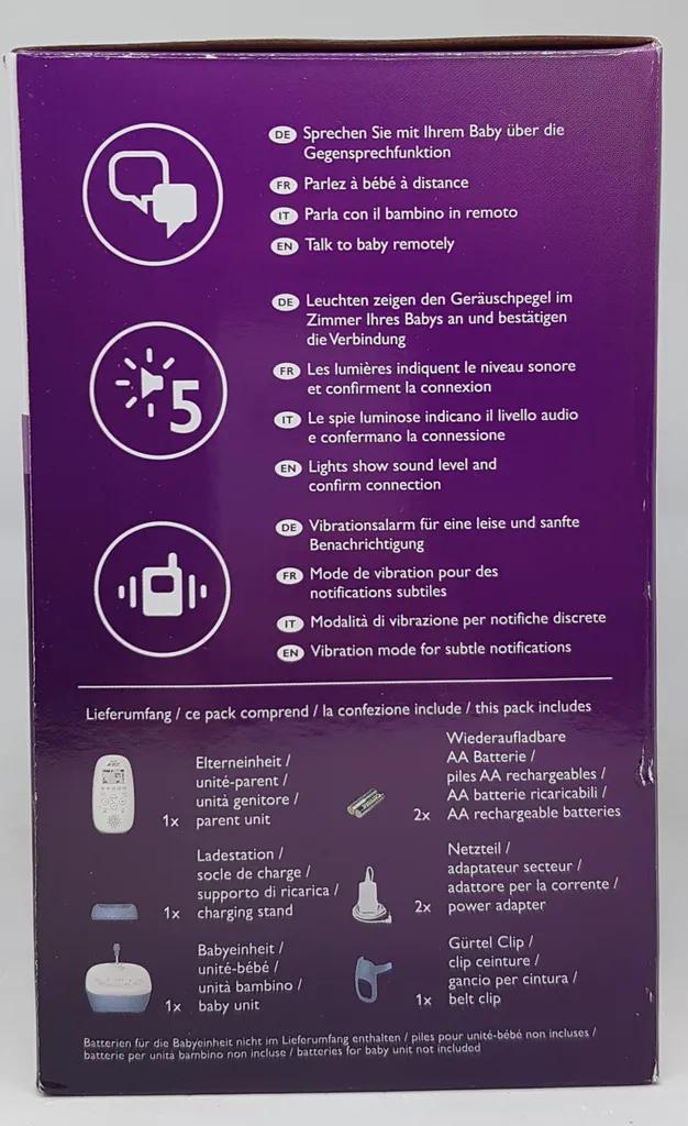 PHILIPS AVENT Baby Philips Avent DECT-Babyphone SCD735/26 Babyphone Babyphone Bayw1120 11 PHILIPS AVENT Baby Philips Avent DECT-Babyphone SCD735/26 Babyphone Babyphone Bayw1120 - Image 11