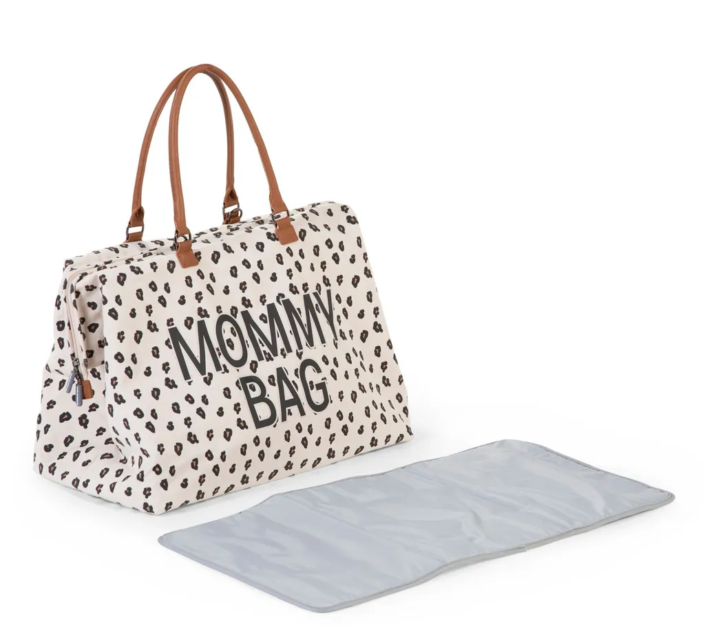 Childhome Mommy Bag Gross Canvas Leopard; Cwmbbleo 2 Childhome Mommy Bag Gross Canvas Leopard; Cwmbbleo - Image 2
