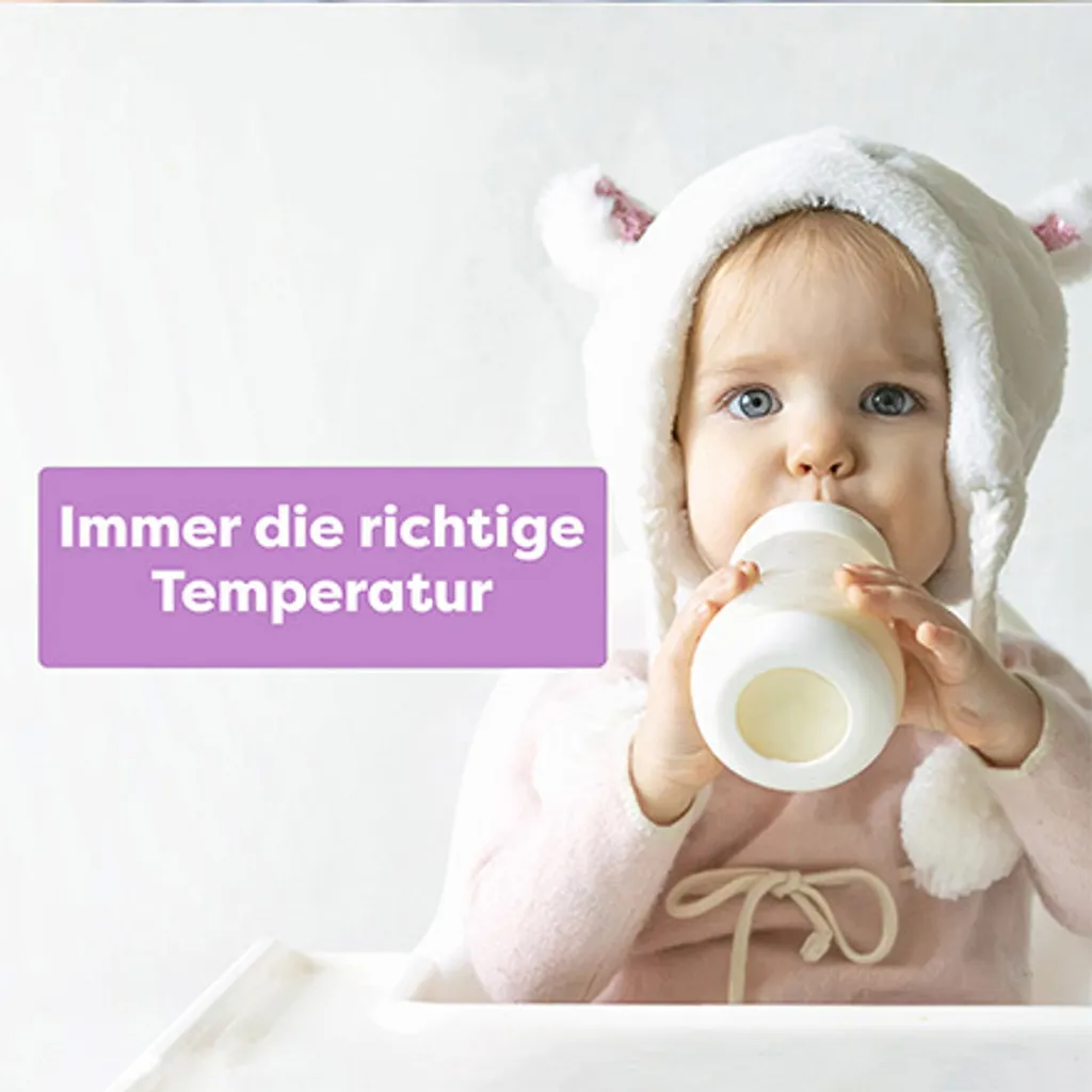 Easybaby Milk Maker - Automatischer Flaschenzubereiter - Die Perfekte Babyflasche Auf Knopfdruck, Flaschenwärmer, Bedienung Mit Dem Smartphone 10 Easybaby Milk Maker - Automatischer Flaschenzubereiter - Die Perfekte Babyflasche Auf Knopfdruck, Flaschenwärmer, Bedienung Mit Dem Smartphone - Image 10